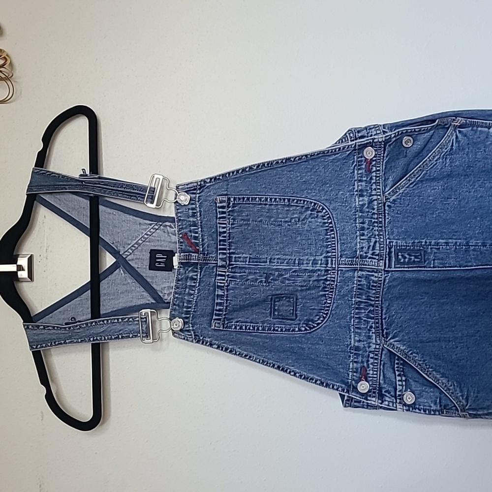 Vintage Gap Jean Overalls (Size M)
